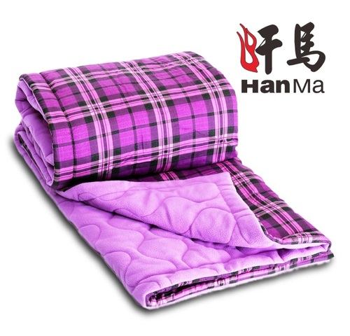 奈米富勒烯 能量治療毯-格紋紫  |全站商品|醫療寢具