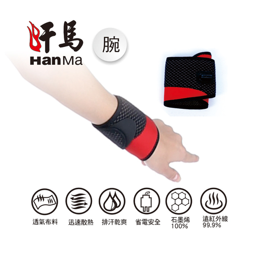遠紅外線 石墨烯護具(腕部)  |全站商品|醫療器材 / 運動護具
